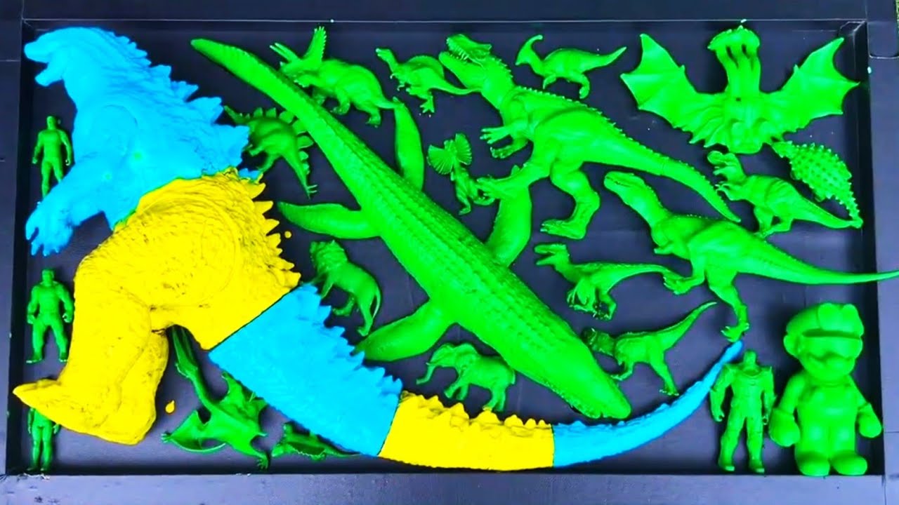 Dinosaurus Jurassic World Dominion: T-rex/Brachiosaurus/Spider-Man/KingKong/KingGidorah/Mosasaurus