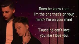 Wont Feel The Same - ANTH && Conor Maynard ( LYRICS )