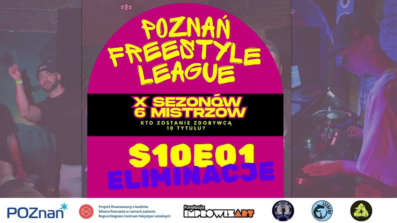 ELIMINACJE POZNAŃ FREESTYLE LEAGUE - m.in. Recha, Yachu, Felix, Barti, Mytkens - Sezon 10 Ustawka 1