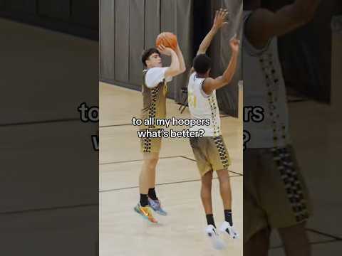 What do yall think?? 🤔 #basketball #question  #viral #madehoops