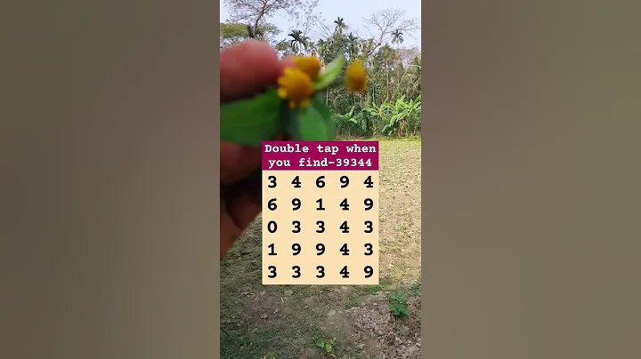 Double tap when you find-39344 #shorts #puzzlegame #brainteasers