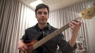 Intermediate Bass Exercise #3: Triads in C major
