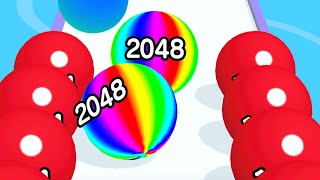 BALL RUN 2048 - All Levels Gameplay Walkthrough Android, iOS screenshot 3