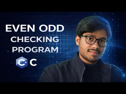 Even Odd Program in C++ Using Modulus Operator (%)