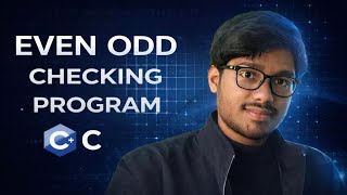 Even Odd Program in C++ Using Modulus Operator (%)