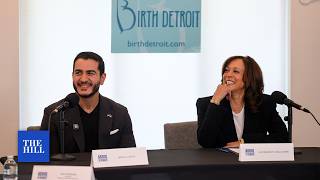 Details Kamala Harris hits midterm campaign trail with Abdul El-Sayed in Michigan News