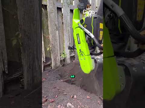 Like a Chainsaw, But It Digs Trenches! #shorts