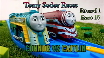 Tomy Sodor Races Round 1 Race 15: Connor vs Caitlin