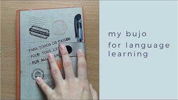 my bujo | for language learning