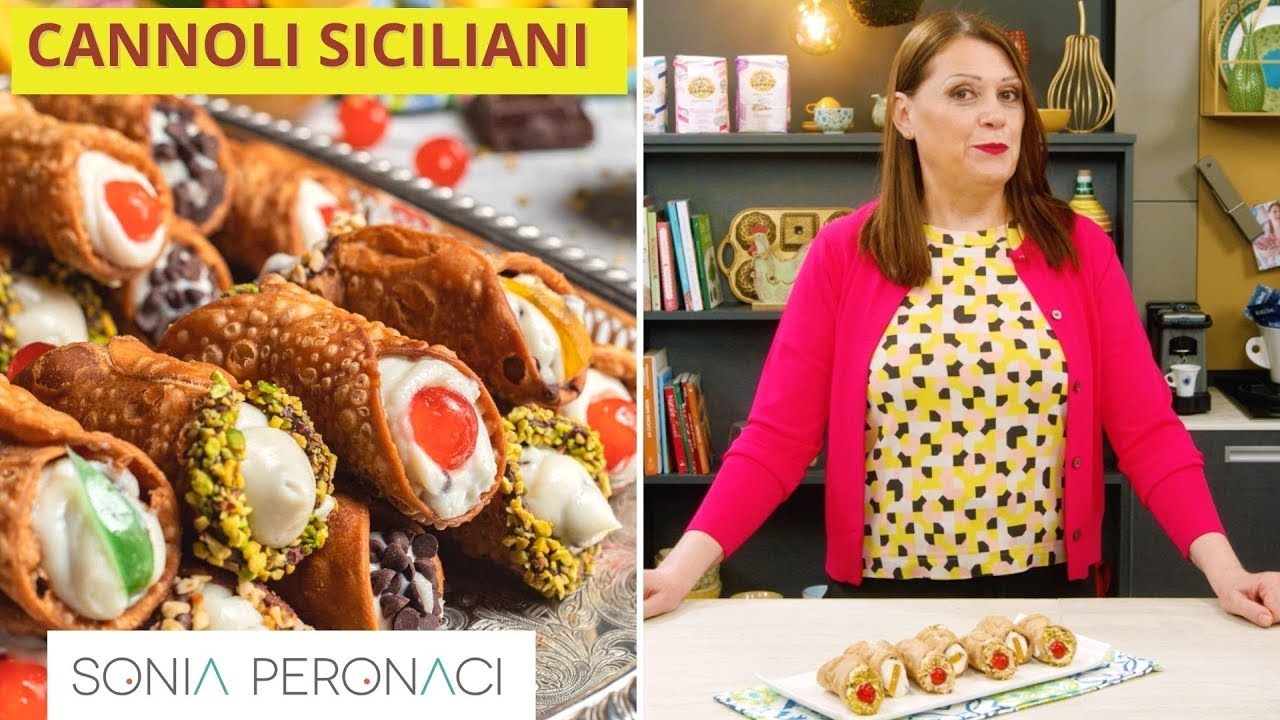 СИЦИЛИЙСКИЕ КАННОЛИ, ОРИГИНАЛЬНЫЙ РЕЦЕПТ - Sonia Peronaci