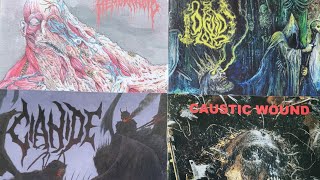 Some Death Grind and Death Doom Albums That I've Picked Up
