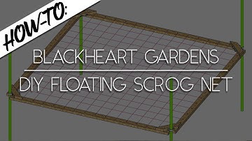 HOW TO - DIY Floating SCROG Net - Link In Description