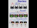 #Series and parallel connections of battery #series #parallel