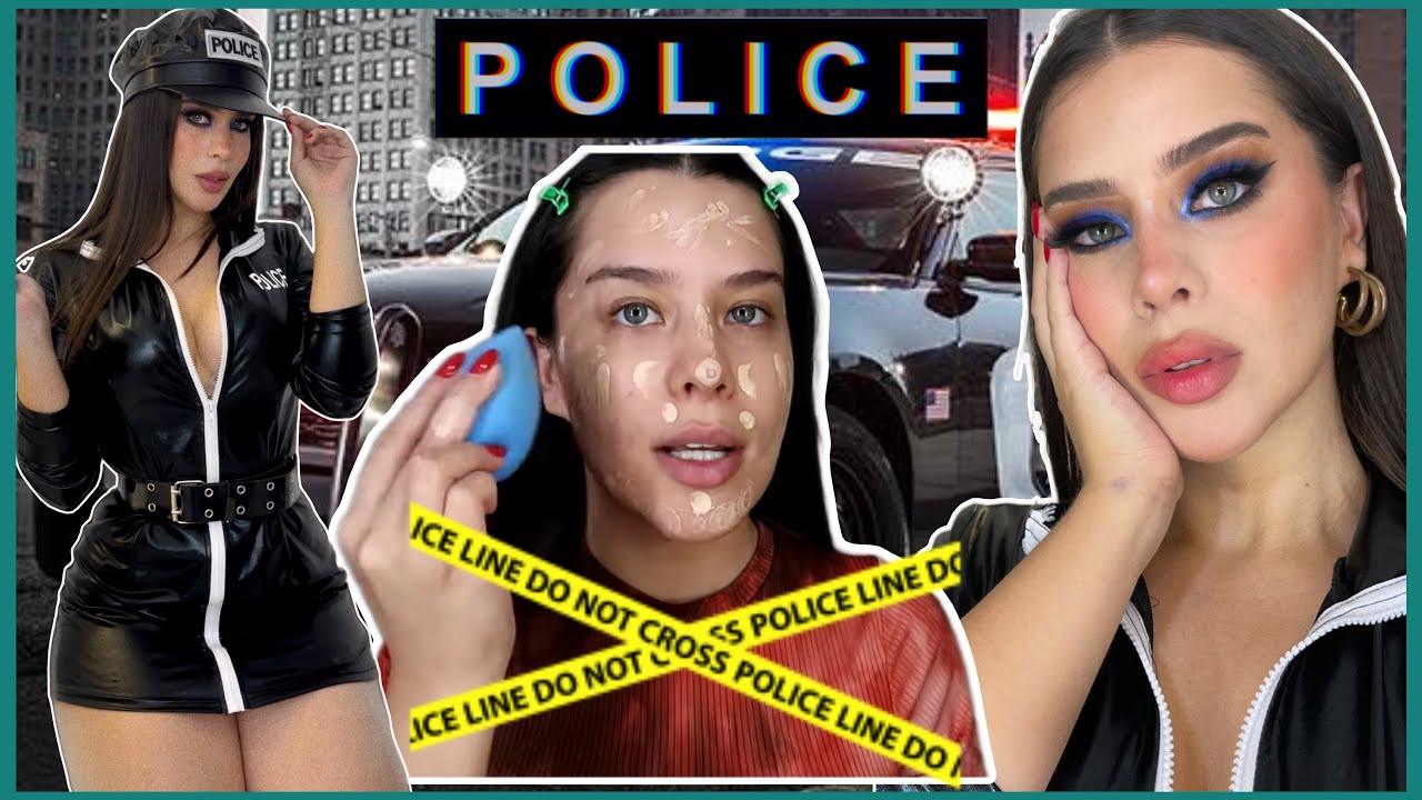 TRANSFORMATE AMIX🫶🏻 disfraz de policía para halloween 🎃, image size:1280x720