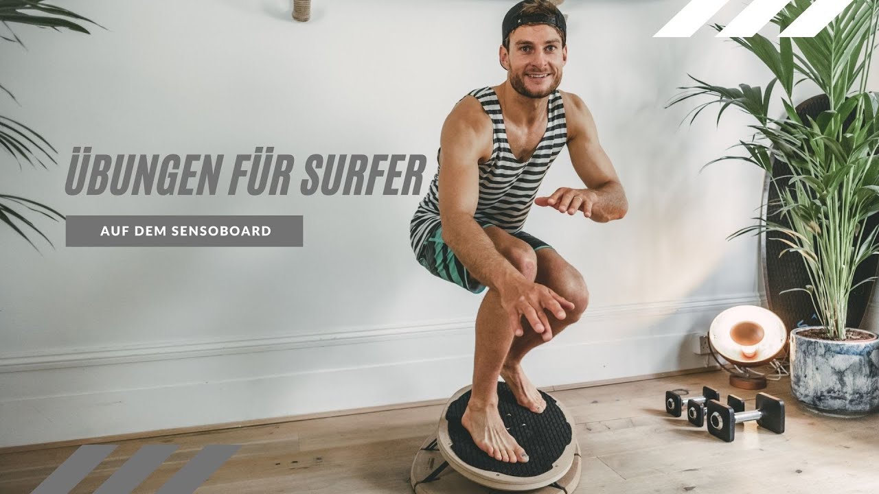 SENSOBOARD by Sensosports - Übungen für Surfer mit Henning