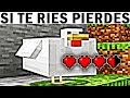 Si te res pierdes nivel minecraft  mejores momentos  fails  risa  graciosos 7