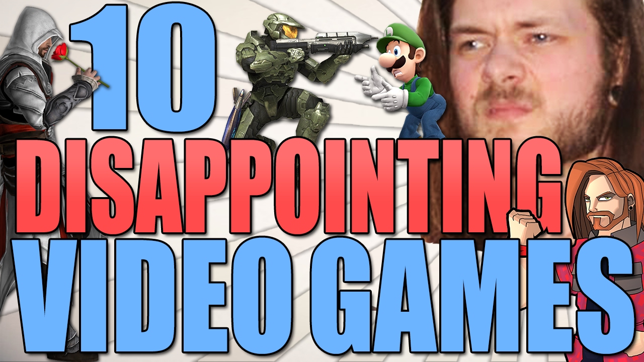 10 Disappointing Video Games YouTube