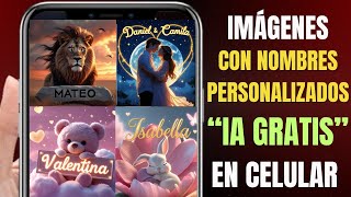 🔥¡Haz Imágenes con Tu Nombre en Minutos! (Desde el Celular y con IA) screenshot 5