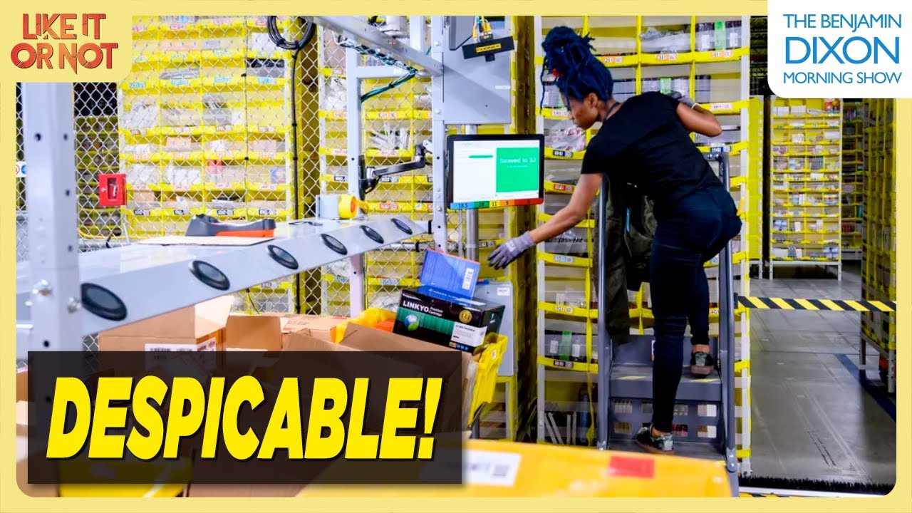 Amazon Management CAUGHT On Camera INTIMIDATING WORKERS! - YouTube
