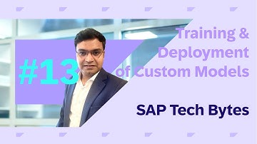 SAP BTP AI Best Practices #13: Training and deployment of custom models