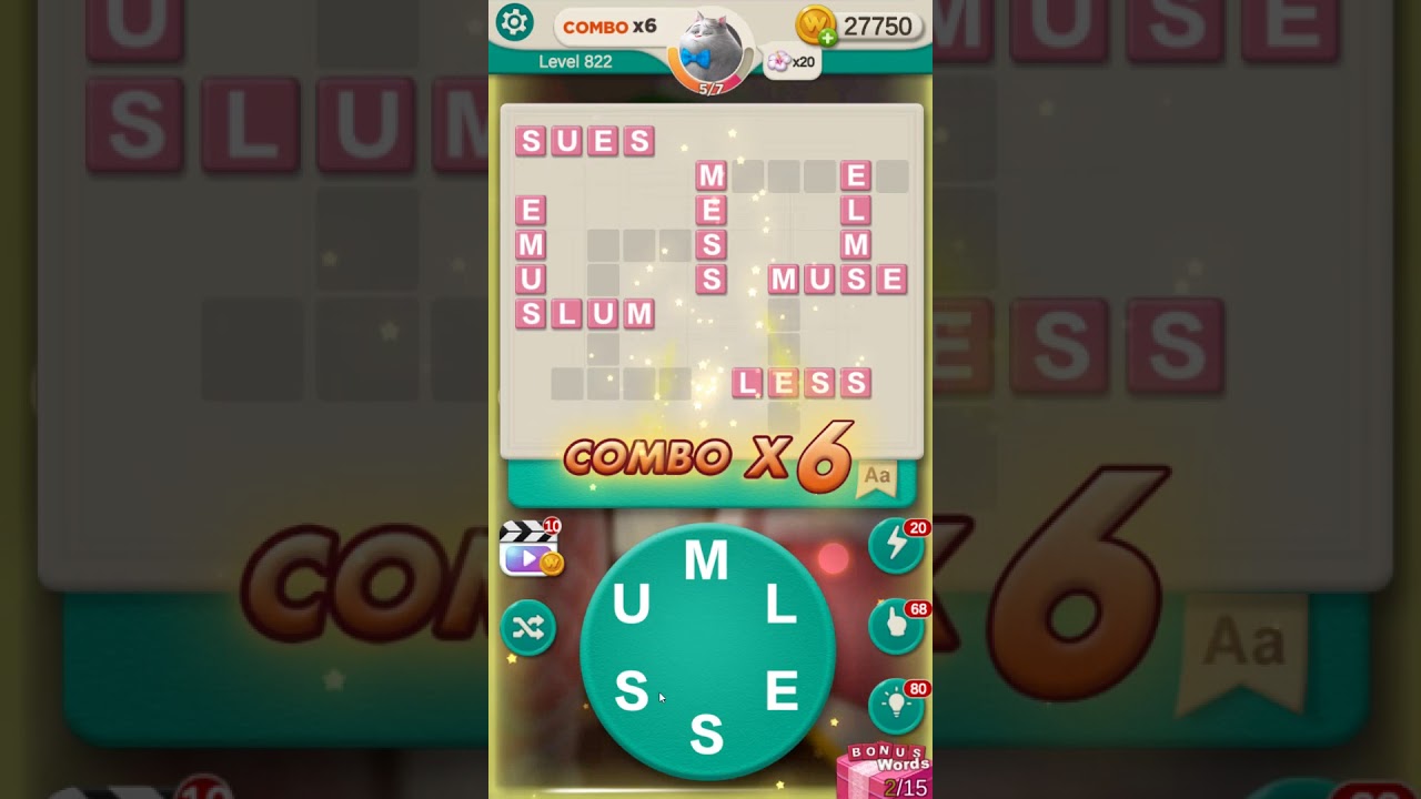 WORD VILLAS level 822
