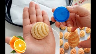 Las mejores galletas de naranja🍊sabrosas y ricas.