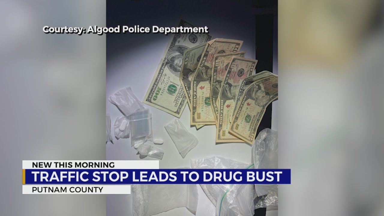 Traffic stop leads to drug bust in Putnam County - YouTube