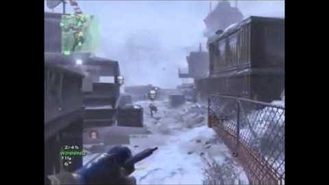 CoD MW3: Infected Back to Back Crazy Throwing Knife Kills!