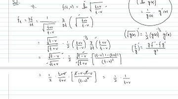 Partial Derivatives, Ex. 12.3, Q. 07-09 (Calculus by Swokowski) | Suppose Math with Akhtar Abbas