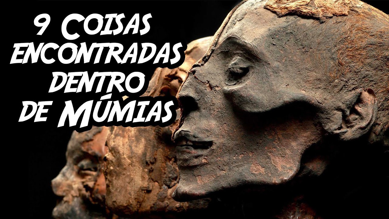 9 Coisas (Inacreditáveis) encontradas dentro de Múmias