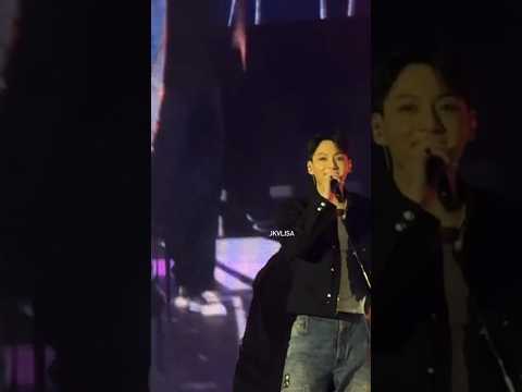 Jungkook Performing Seven At Hobi Concert Jungkook Shorts Hope On The Stage 