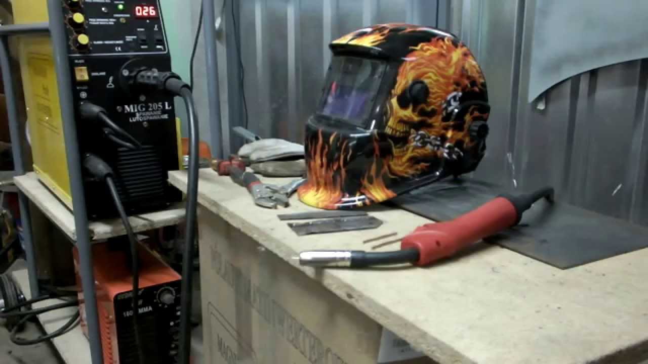 Magnum mig 205L test Lutospawanie