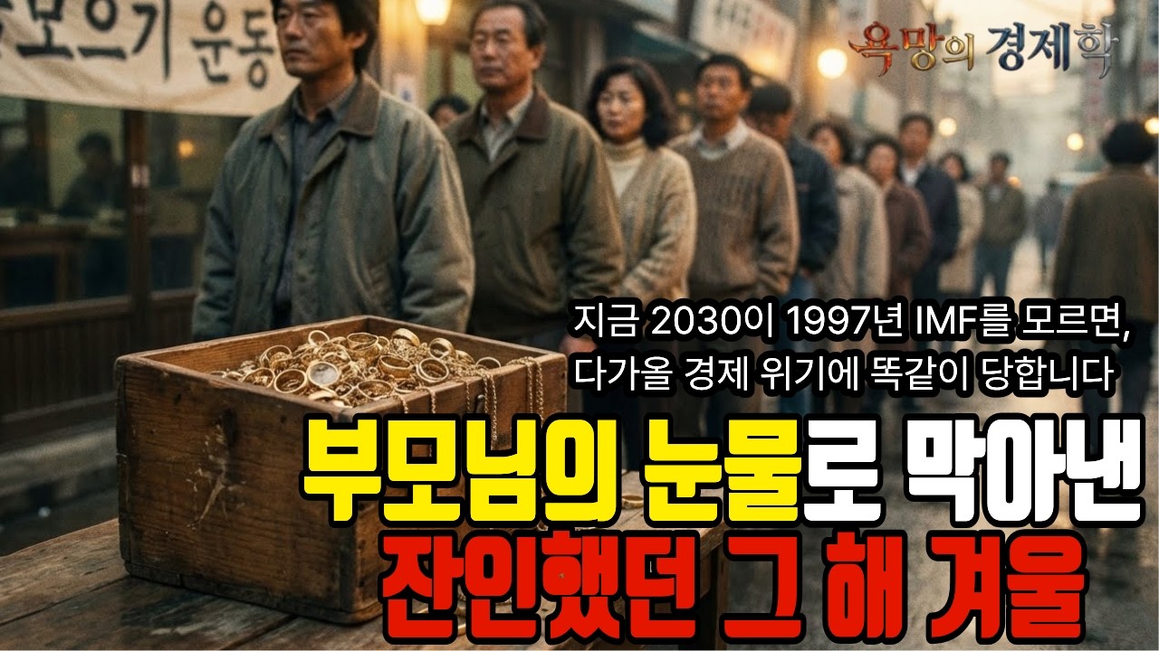 1997년 IMF 외환위기 총정리 금 모으기 운동부터 IT 강국 도약까지의 모든 진실