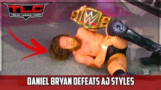WWE TLC 2018 WWE Champion Daniel Bryan vs  AJ Styles RESULTS (WWE TLC 2018 RESULTS)