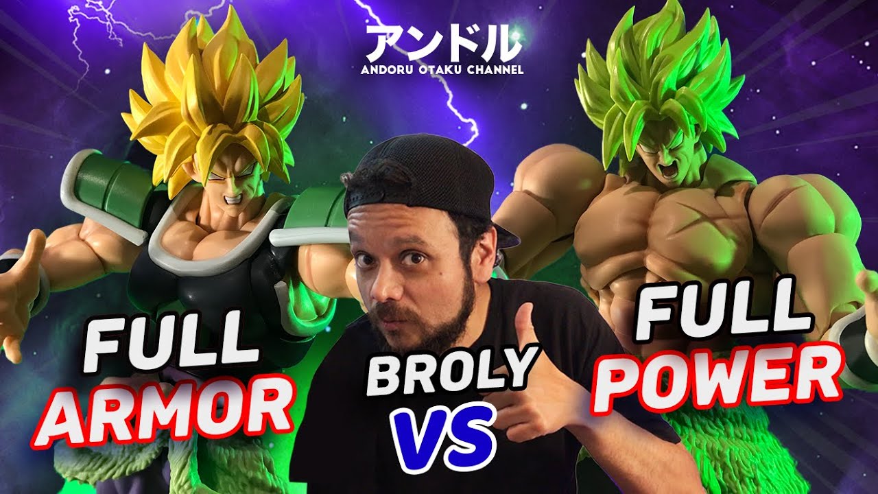 ✅ COMPARACIÓN BROLY FULL POWER VS BROLY FULL ARMOR SH FIGUARTS 🚨 Dragon Ball