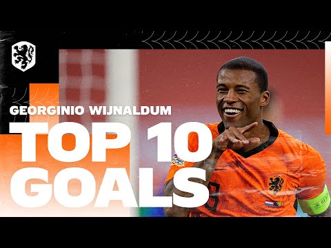 Georginio Wijnaldum | Top 10 goals in Oranje 🔥