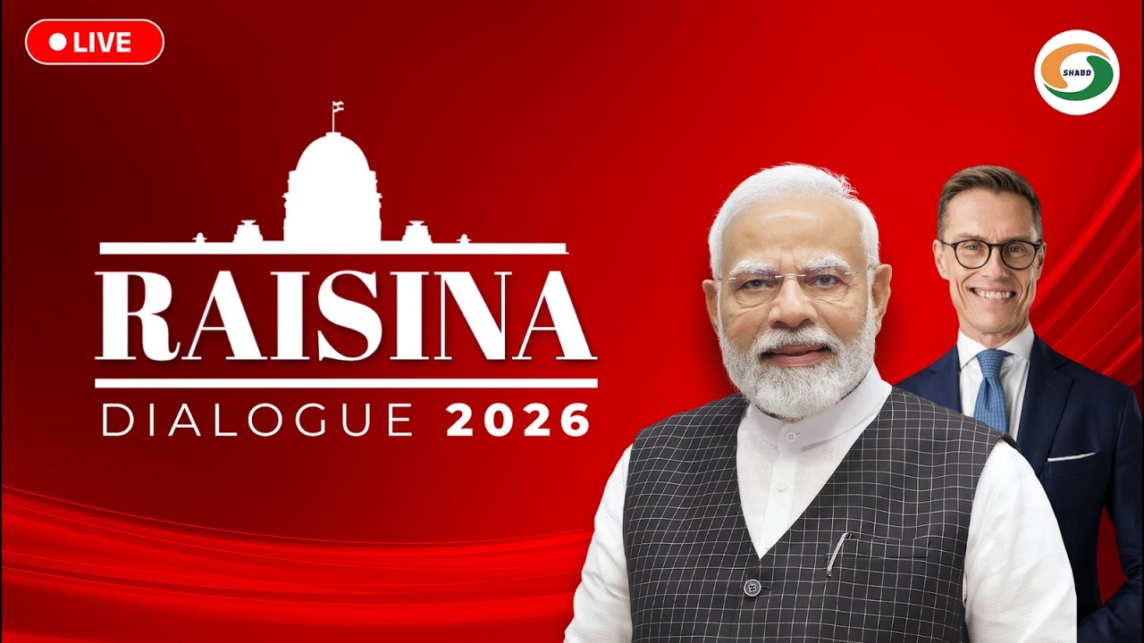 LIVE: PM Modi, President Alexander Stubb of Finland participate in Raisina Dialogue