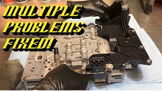 ford 6r80 transmission harsh shifts p0720 p0722 p0731 oss failure: molded lead frame replacement!