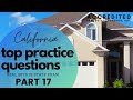 Top Questions Part 17 *Podcast Style* | California Real Estate Exam Practice Questions