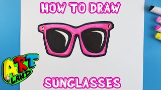 How to Draw SUNGLASSES