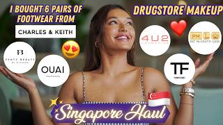 Huge Singapore Haul! Charles and Keith, Tom Ford, Drugstore Makeup! Sarah Sarosh