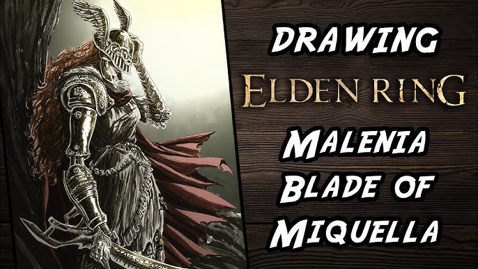 malenia blade of miquella (elden ring) drawn by rashuu