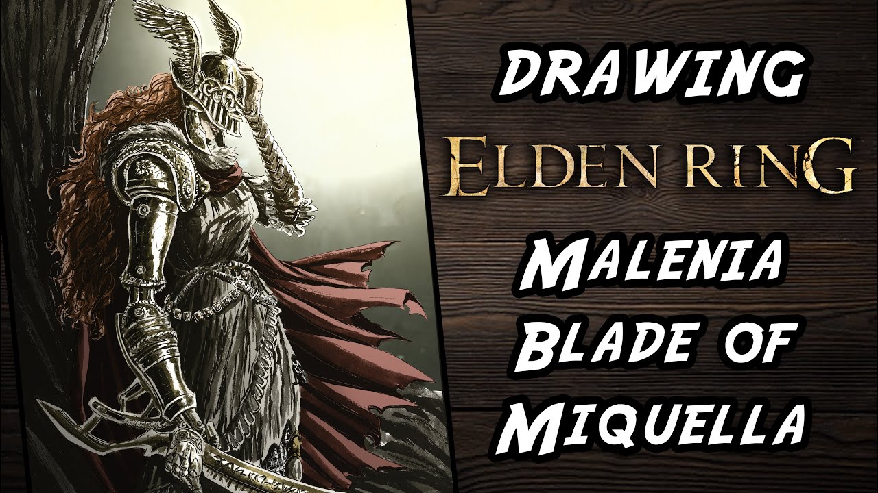 Malenia, Blade of Miquella - Elden Ring - Elden Ring - Posters and Art  Prints