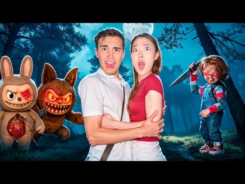 ҚОРҚЫНЫШТЫ ЛАБУБУ vs КУКЛА ЧАРЛИ😱🤯|МОЛЖАН ЕКЕУІМІЗДІ АҢДЫДЫ😭|ҚОРҚЫП КЕТТІК😱😭