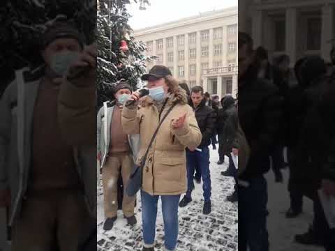 Повне відео тарифного майдану в Ужгороді