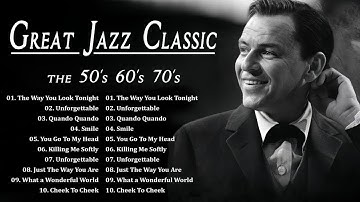 Frank Sinatra, Louis Armstrong, Nat King Cole, Ray Charles, Bing Crosby🎷Legends of Jazz & Soul 1970s