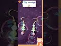 Diy earrings ✨️ please like share and comment subscribers 👭