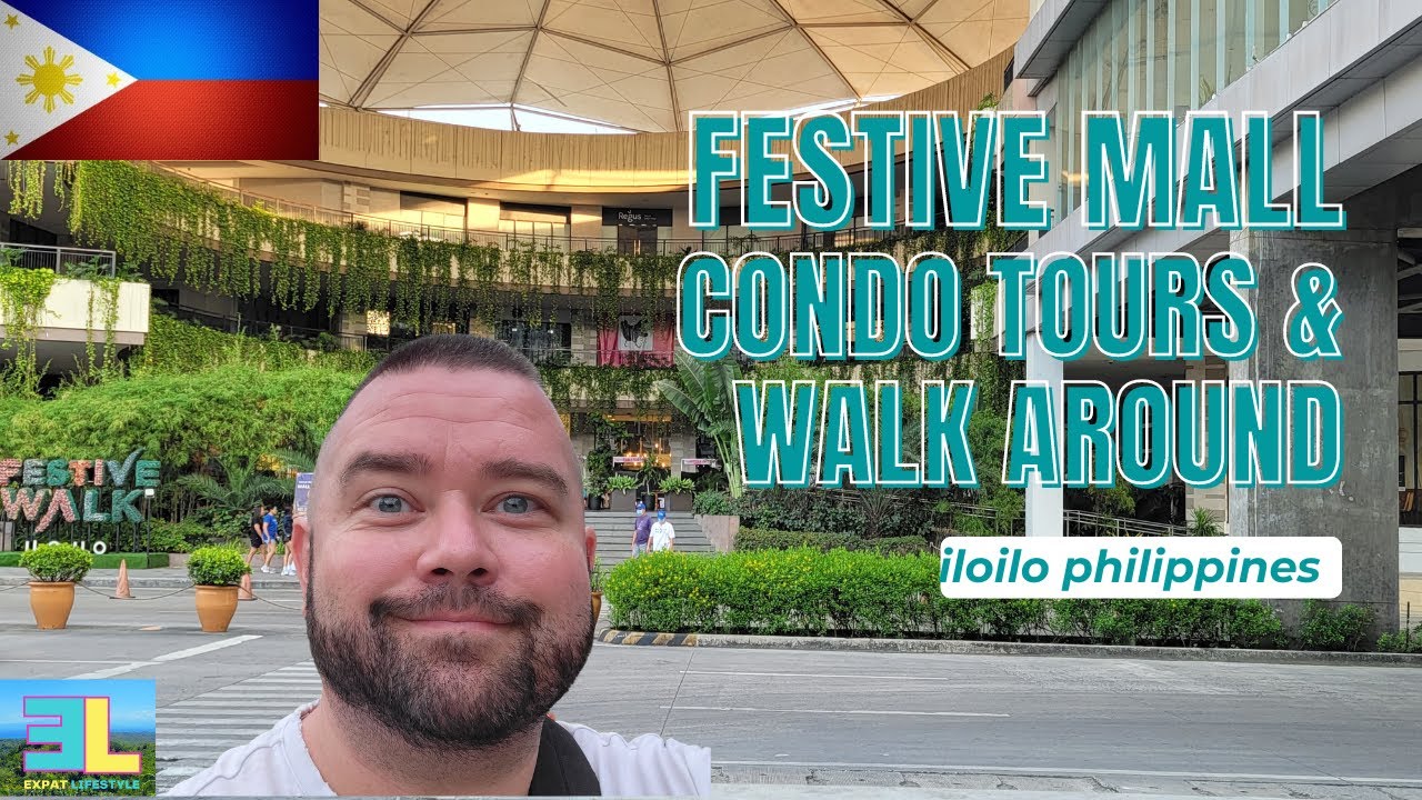 Iloilo condo tours and Festive Mall walk about. - YouTube