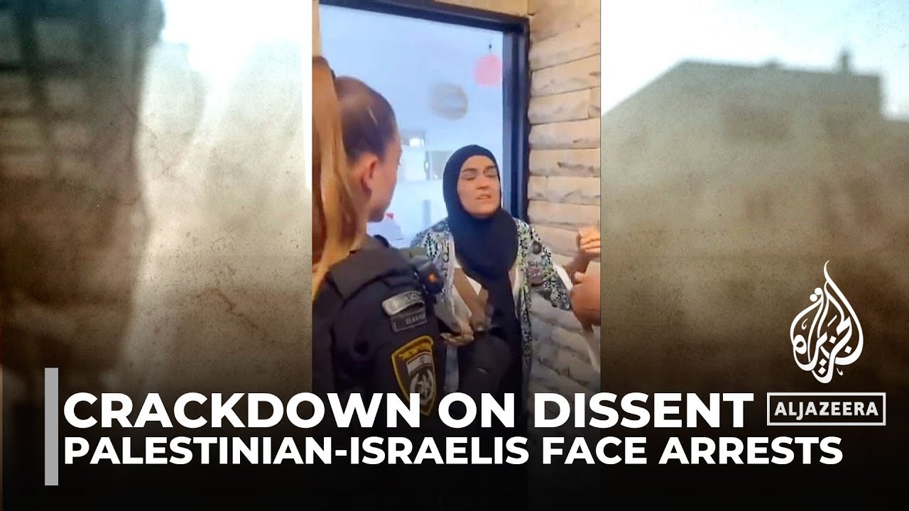 يواجه الفلسطينيون الإسرائيليون الاعتقالات والتهديدات