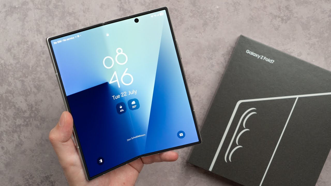 Samsung Z Fold 7 Unboxing and Initial Review - Game Changer? - YouTube